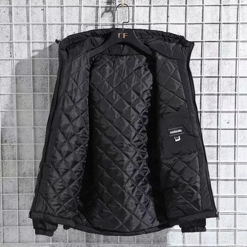 2021 New Men's Cotton-padded Jacket Winter Thick And Warm Male Jacket Korean Style Trendy Cotton Clothing Large Size Coat 8xl