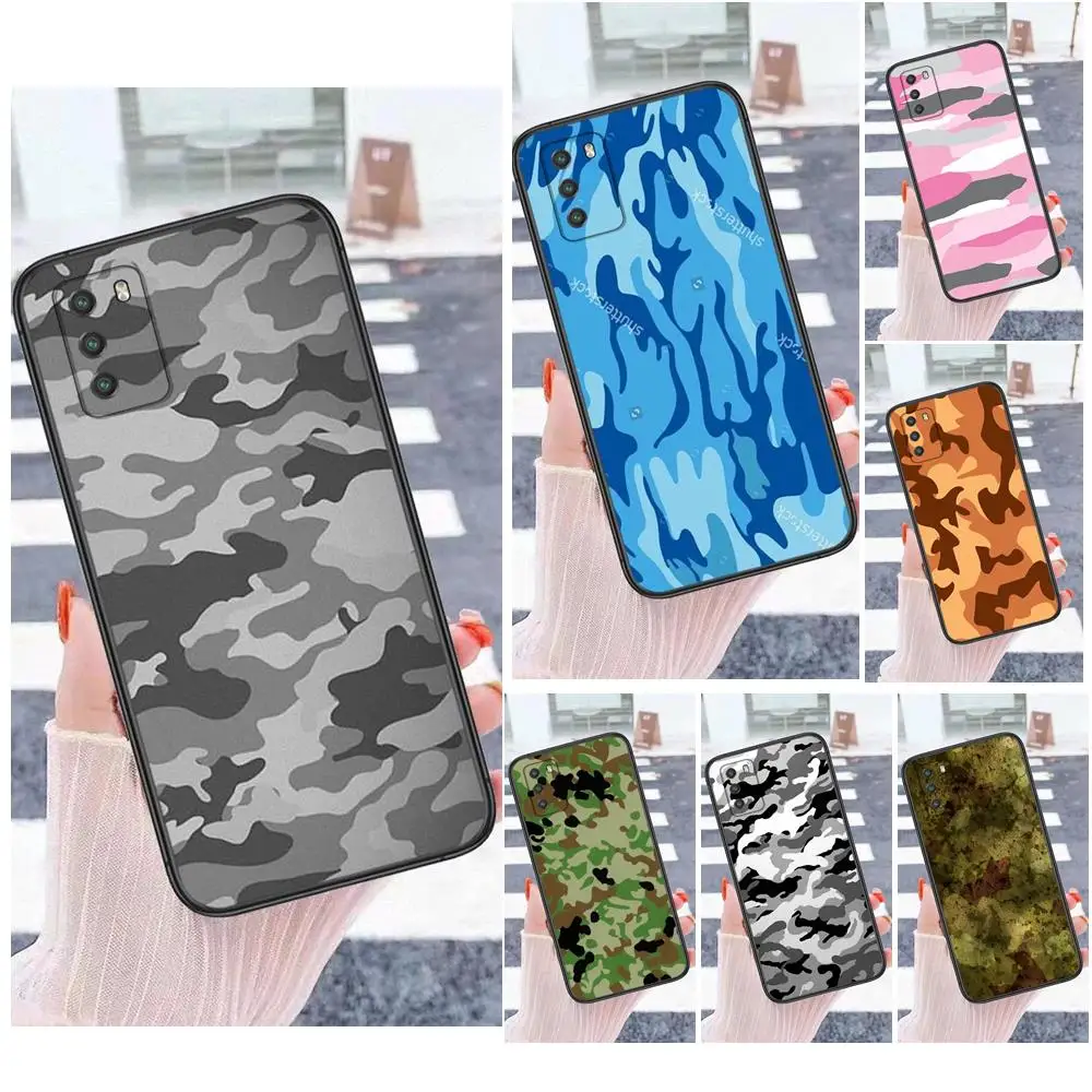 

Free Shipping Camo Camouflage For Galaxy J1 J2 J3 J4 J5 J6 J7 2017 2018 Core Duo Max Nxt Plus Pro Prime Soft Black Skin Case