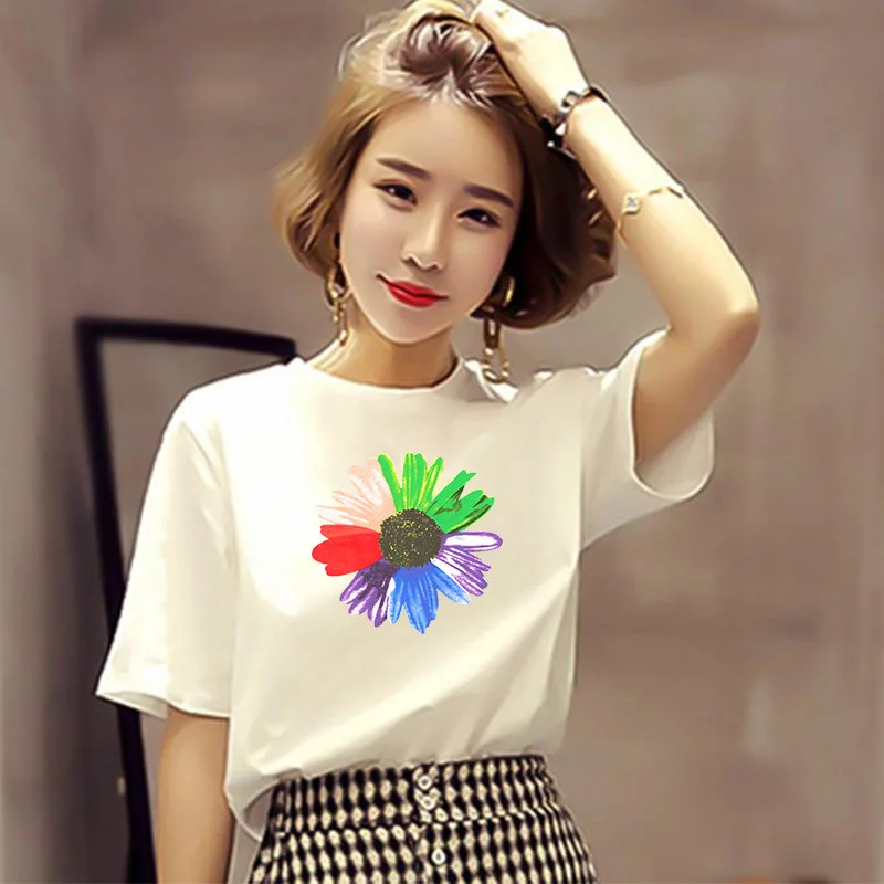 

short sleeve summer T-shirt women t