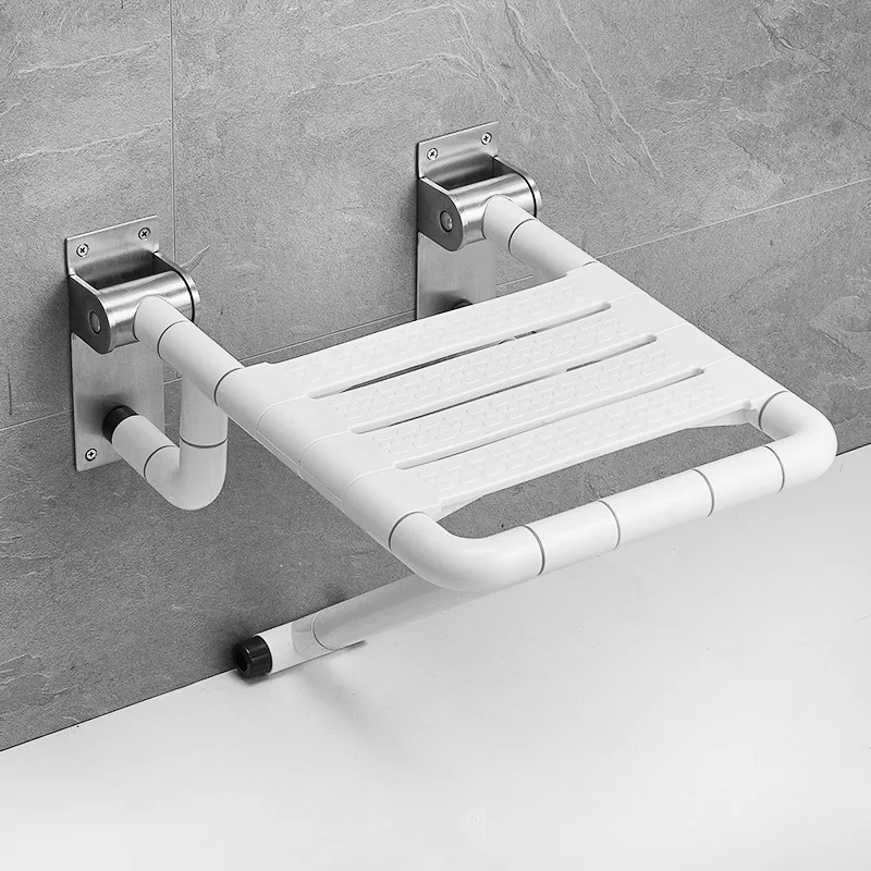 Сиденье для душа настенное синее складной стул ванной пожилых людей скамейка