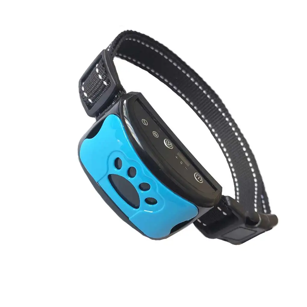 

Bark Stopper Barking Collar Training Prop Adjustable Nylon Webbing Outdoor Accessories Fine Workmanship Long-lasting