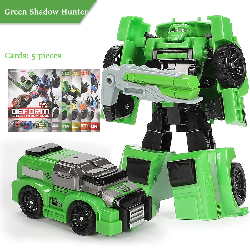2 в 1 деформация робот модель автомобиля мини роботы-трансформеры игрушки для