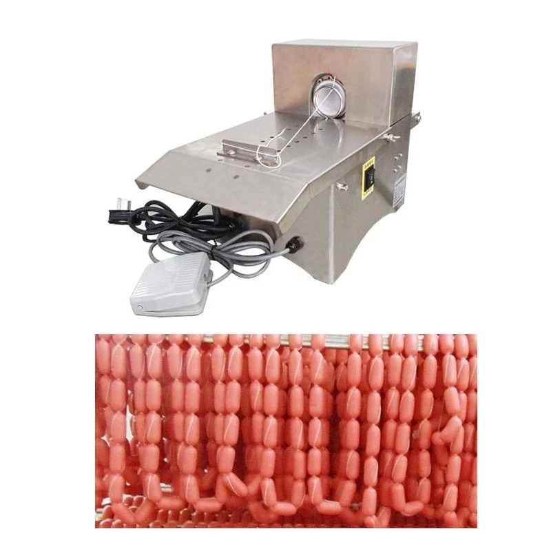 

Automatic Electric Sausage Twisting Machine Sausage Knotter Tying Machine Sausage Binding Machine Sausages Linker Machine