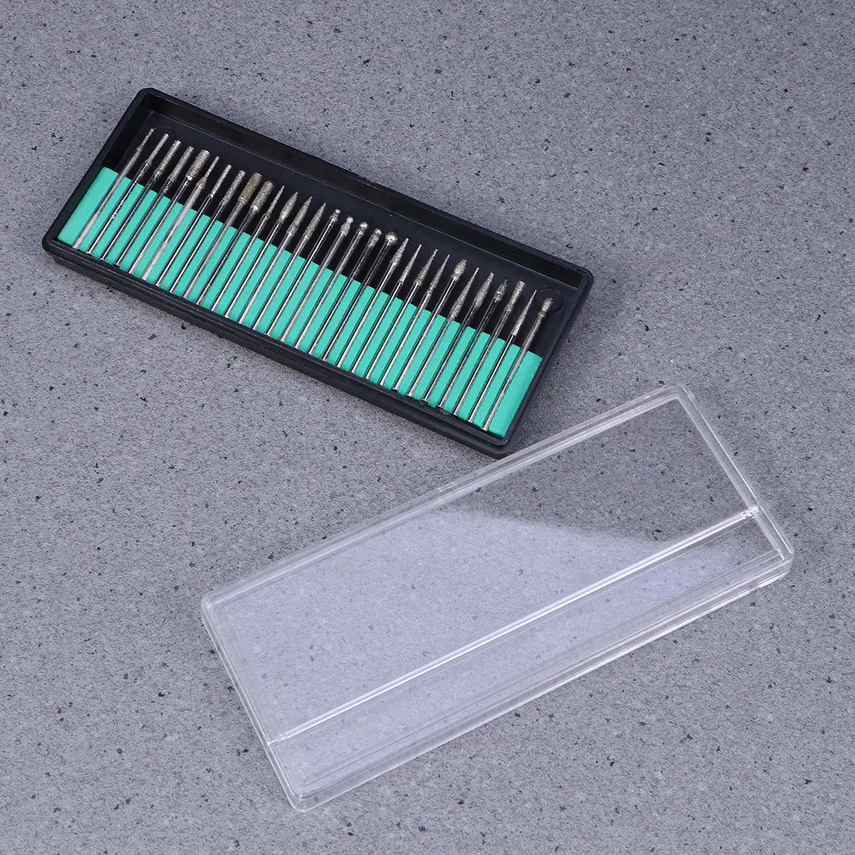 

30pcs 2.35mm Diameter Diamond Mounted Point Grinding Bits Heads