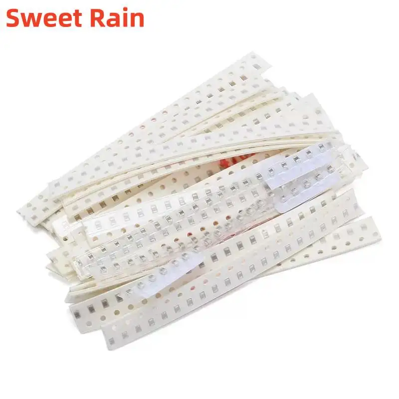 

0603 0805 SMD индуктор 25x20 = 500 шт. 31x20 = 620 шт. фотоэлементов 1pF-10uF 3.9pF-22 мкФ индуктор в ассортименте