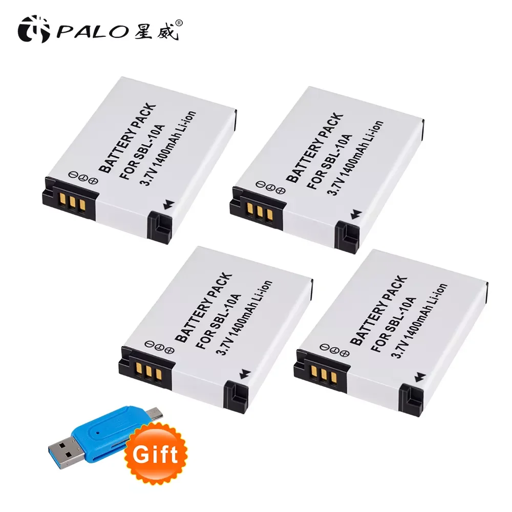 

4 шт., Аккумулятор для камеры Samsung PL50 PL60 PL65 P800 SL820 WB150F WB250F WB350F WB750 WB800F WB500