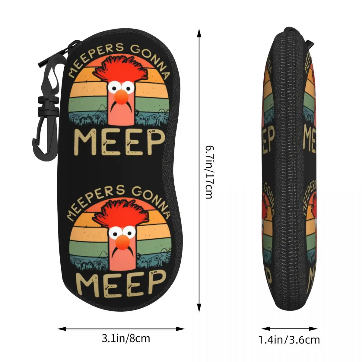 Чехол для очков Muppets Meep Gonna удобная коробка винтажная солнцезащитных