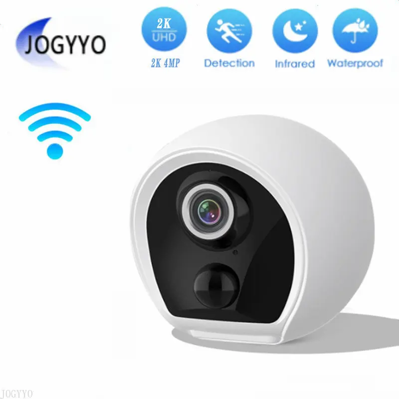 

4MPHD Tuya Wireless Battery Camera 2K Night Vision Motion Detection Wifi Kamera Mobile Phone Remote Monitoring Waterproof ip cam