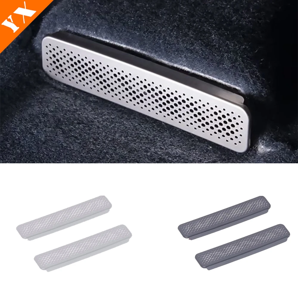 

Аксессуары для Geely Zeekr 001 2021-2024, Защитная Наклейка на автомобильные сиденья, вентиляционные отверстия, черная/матовая отделка