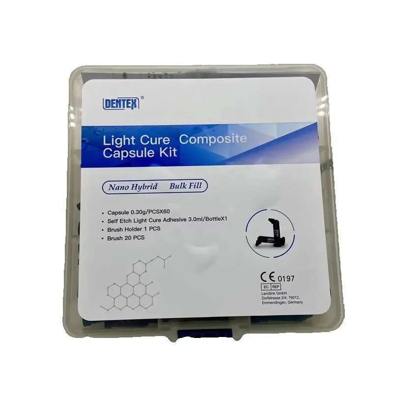Dental Composite Dentex Bond Refill Unidose Campsule (стандартный) Light Cure Capsule Kit