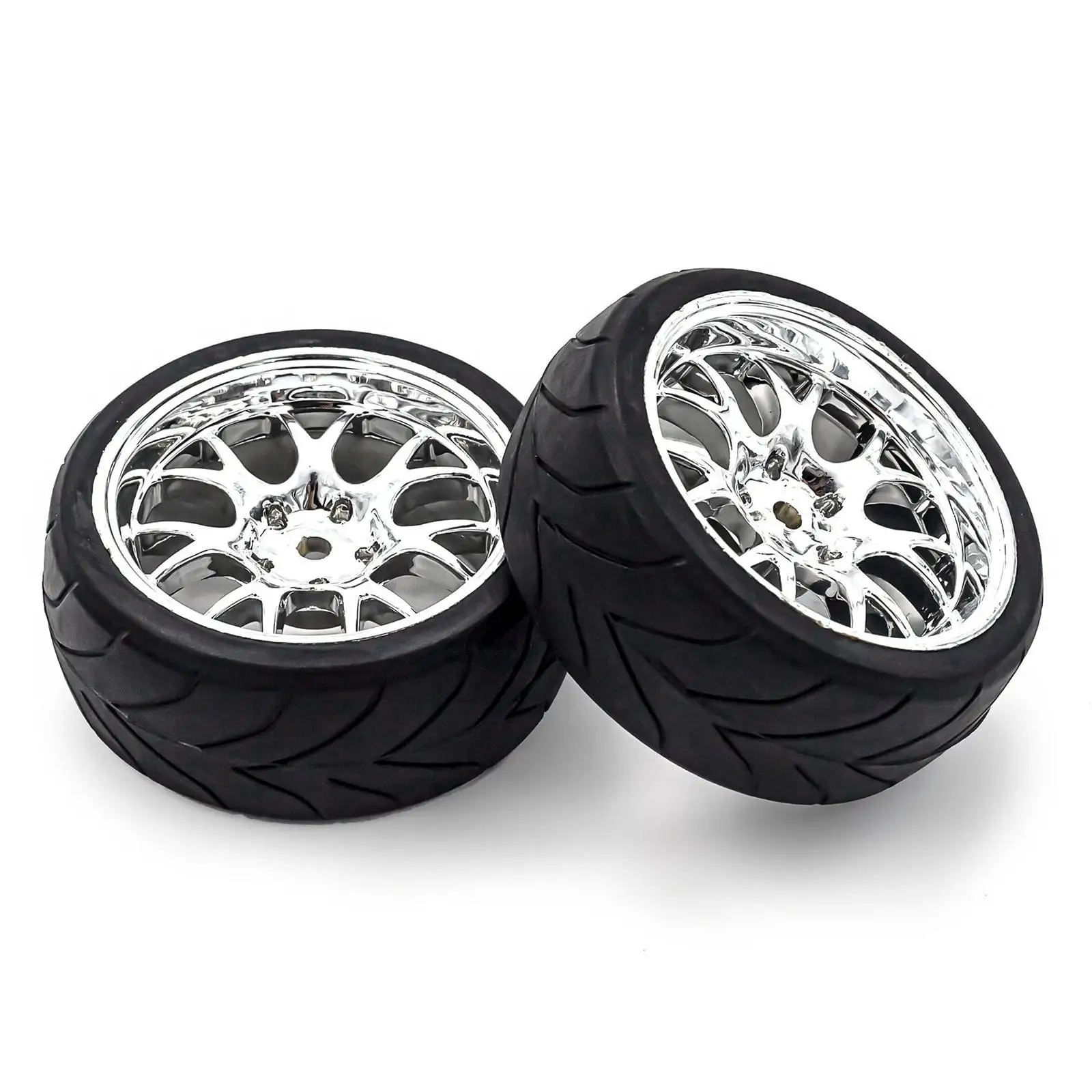 

RC Car Wheel Tires Replacements 12mm Wheel Hub for 1/10 1//14 1/16 Model Buggy Vehicles Trucks
