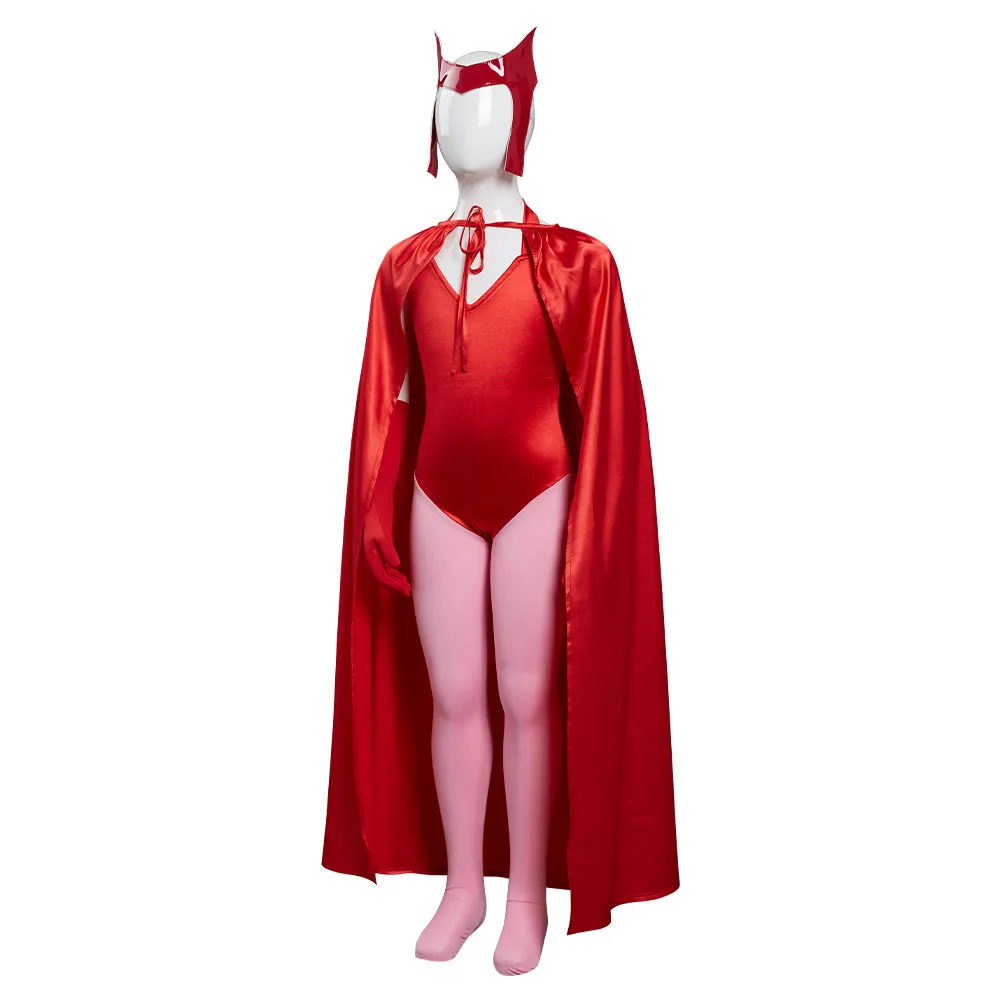 Детский карнавальный костюм для косплея WandaVision Scarlet Witch Wanda Maximoff |