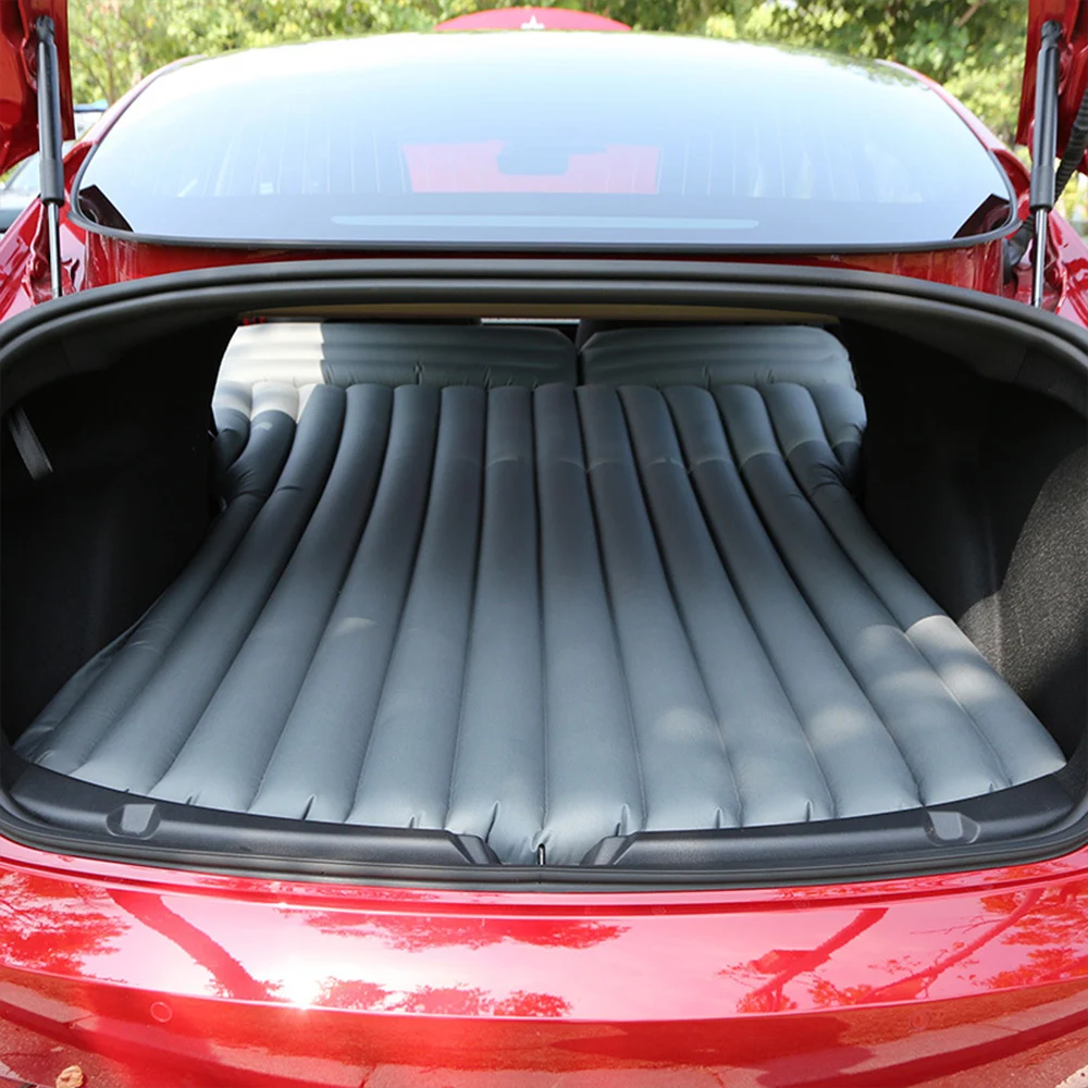 

For Tesla Model 3 Model Y 2022 Car Interior Function Accessories Model3 2021 Outdoor Camping Inflatable Mattress Travel Fold Bed