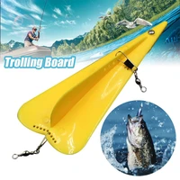 new plastic adjustable weight deep trolling tool diver plate artificial bait plan fishing diving board