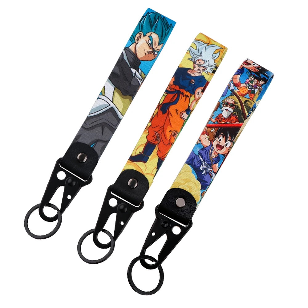Cool Stuff Anime Keychain Eagle Beak Keyrings Short Lanyard Strap For Keys Bags Phone Pendant Badge Holder Fashion Accessories
