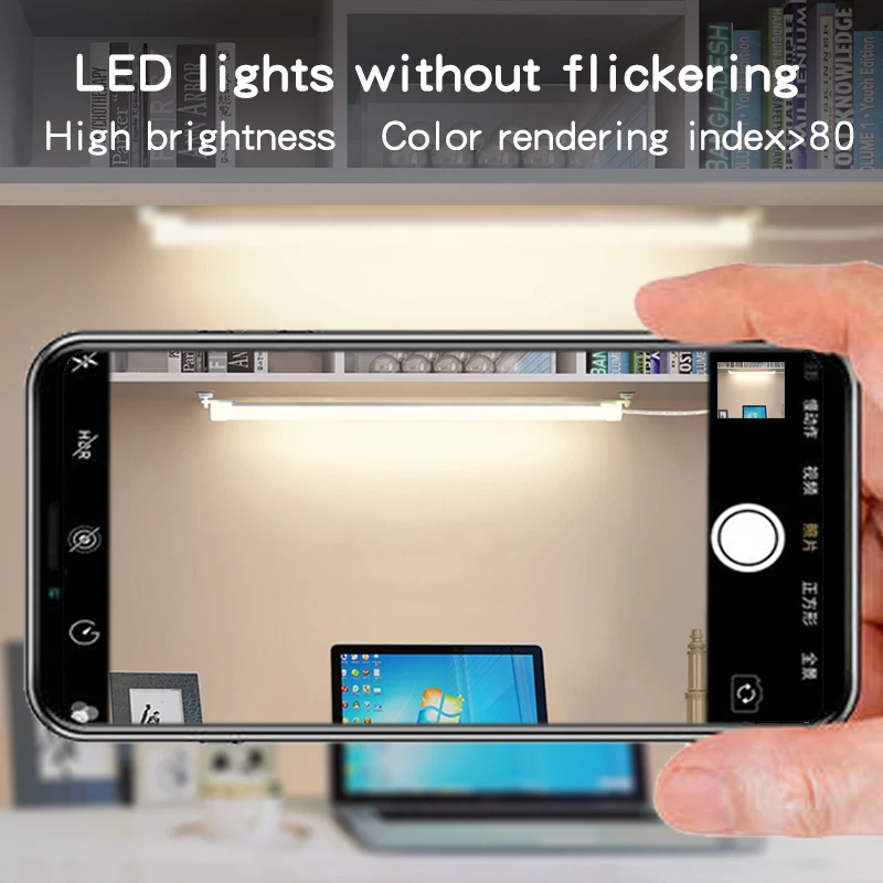 Магнитная лампа для чтения в общежитии 5 В с USB-разъемом