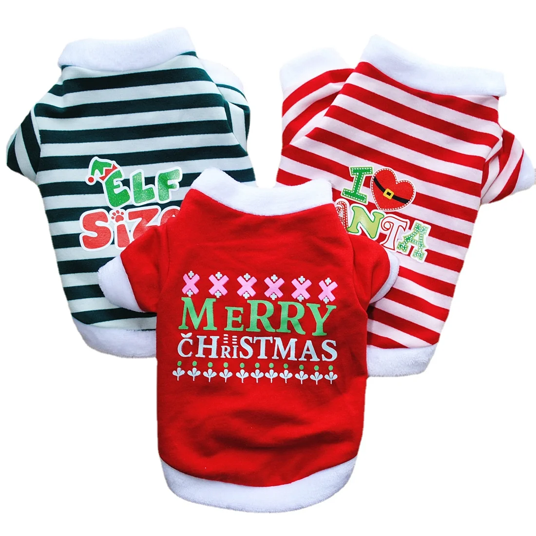 

new christmas Winter Dog Clothes Pets Outfits Warm Clothes for Small Dogs Cat Costumes Coat Jacket Puppy Cotton Sweater Dogs