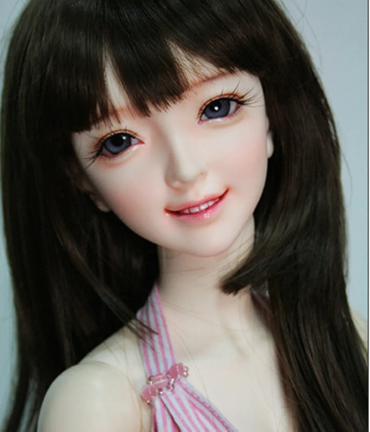 

New Smiling Girl 1/3 do Hamin sd bjd resin figures l kit Free eyeball advanced spot make up factory sales