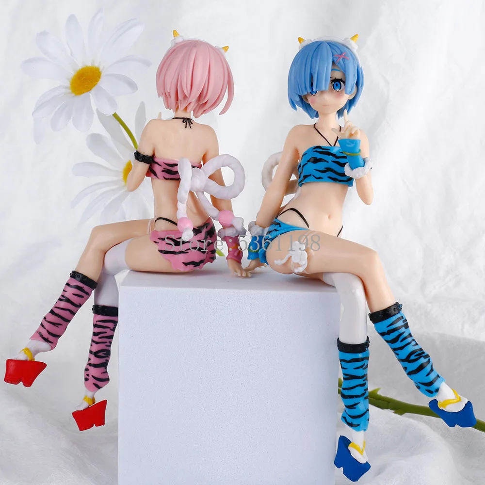 Фигурка лапша 16 см Re ZERO начальная жизнь в другом мире фигурка Rem Ram аниме рам OniIshou