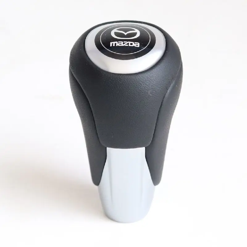 

Новая кожаная ручка переключения передач для Mazda 3 5 6 8 MX-5 CX-5 CX-7 CX-9 bk, ручки коробки передач автомобиля, Hanlball