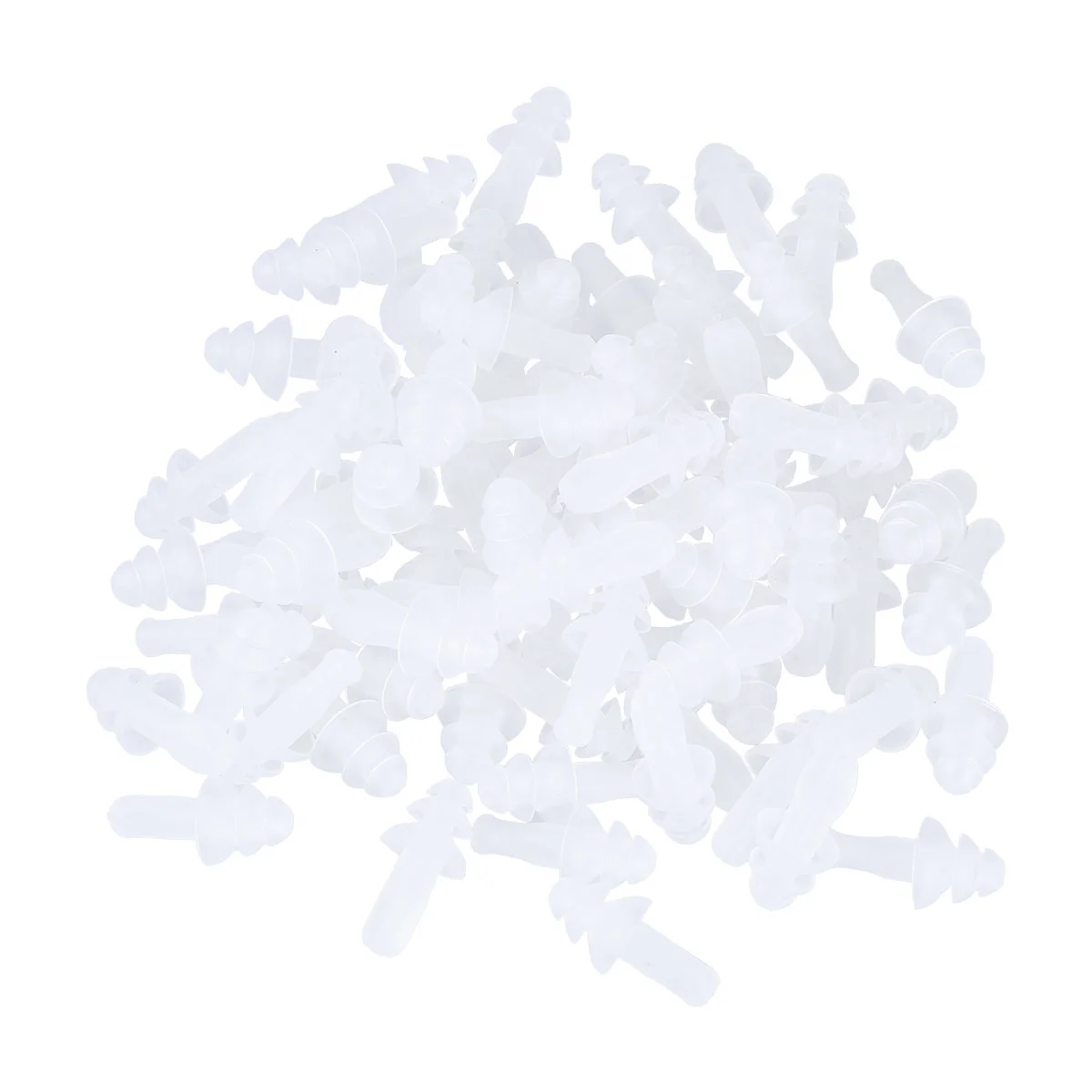 

40pcs Earplugs Water-proof Silicone Ear Plugs Sleeping Ear Plugs Protective Earplugs for Men Children