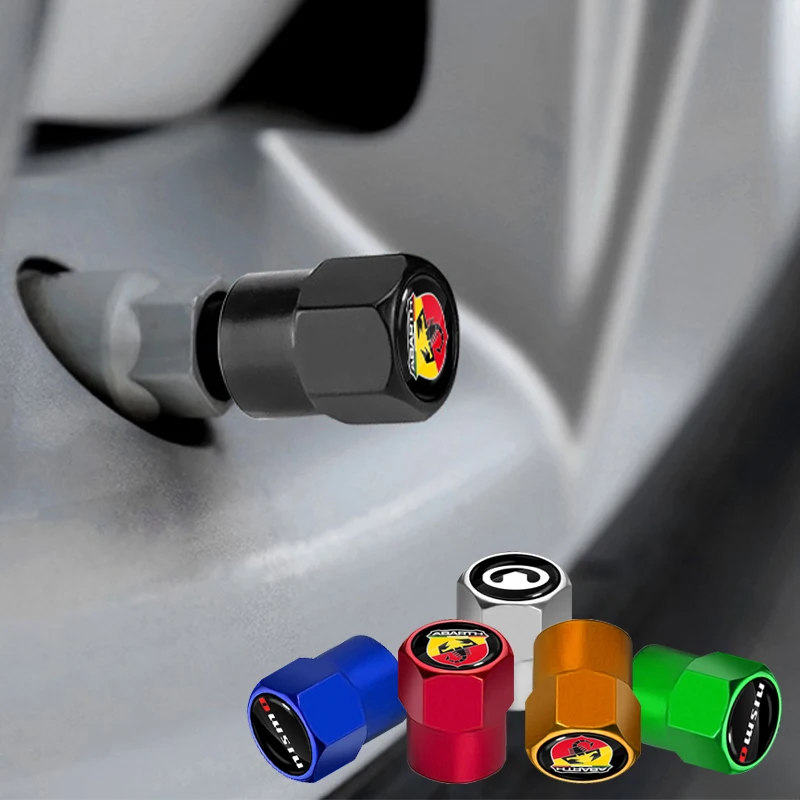 

4pcs Metal Car valve Tire valve cap Car exterior accessories For Morris Garage MG3 TF ZR MG 3 5 6 7 ZS GS GT MG5 MG6 MG7 Goods