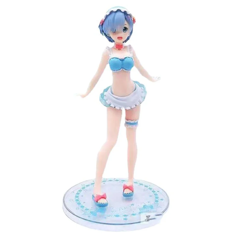 

Жизнь в другом мире от нуля Hanfu Rem цветная фигурка Kawaii оригинальная аниме фигурка Бесплатная доставка товары детские игрушки