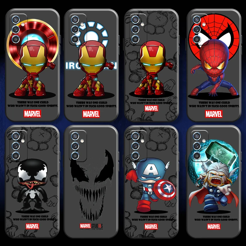 

Venom Spiderman Marvel Alliance For Huawei Y6 2019 Y9 2018 Y7 Y9 Prime 2019 Phone Case Coque Funda Back Black Soft