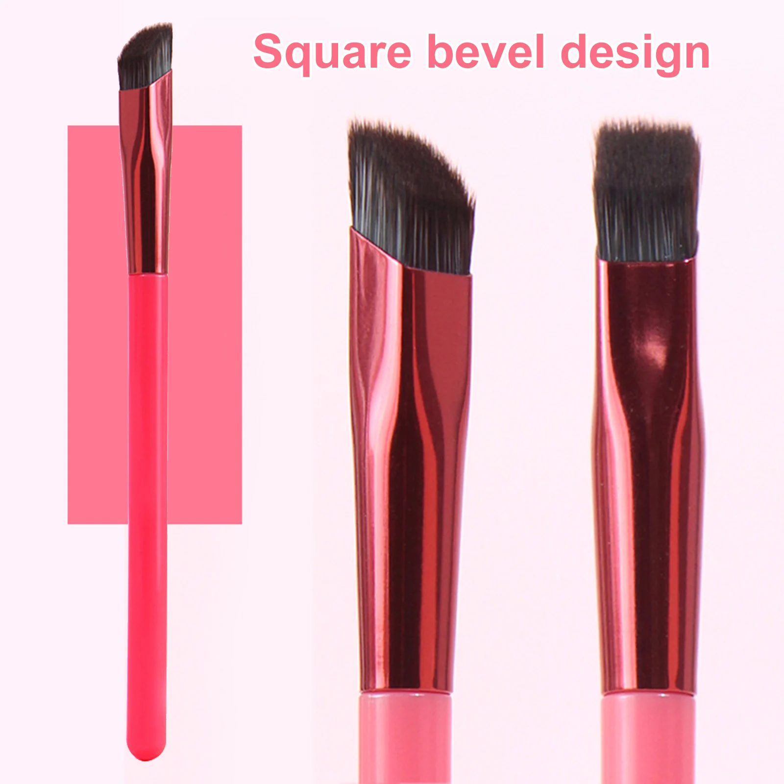 

1-5pcs Multi-function Eyebrow Brush, Eye Brow Precision Flat Definer Small Shader Women Girls makeup beauty eyelash brush