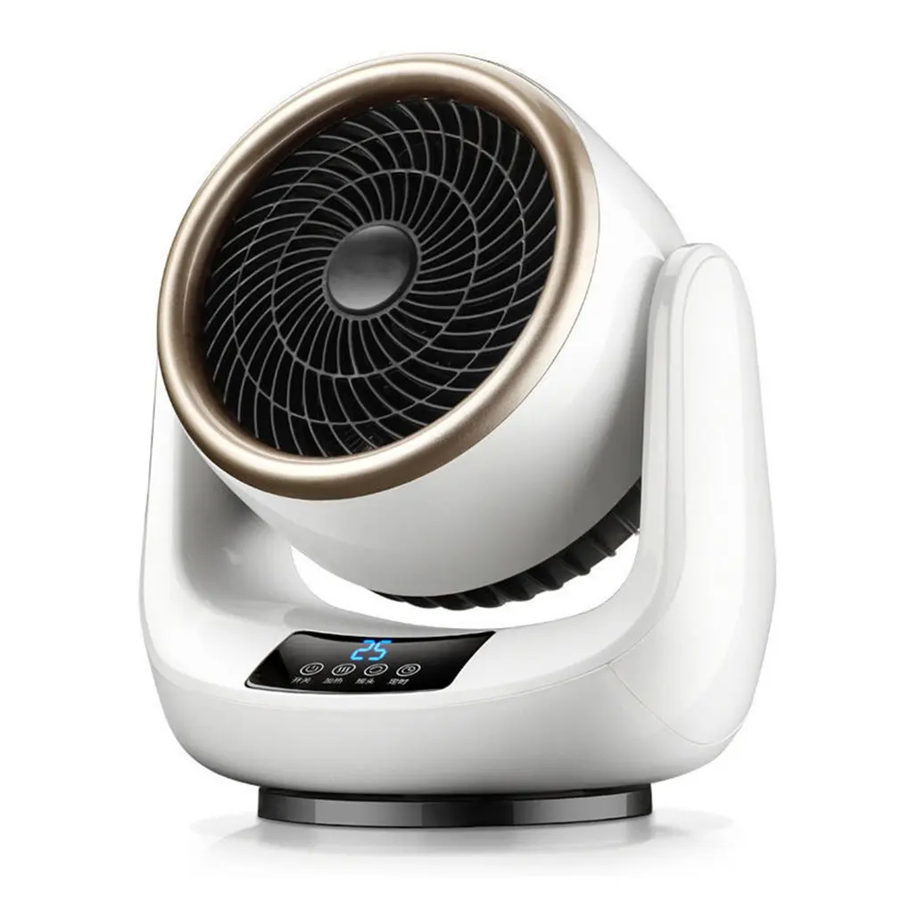 

Электрический портативный нагреватель с креплением для дома и офиса, настольный нагреватель теплого воздуха, нагреватель вентилятора, бес...