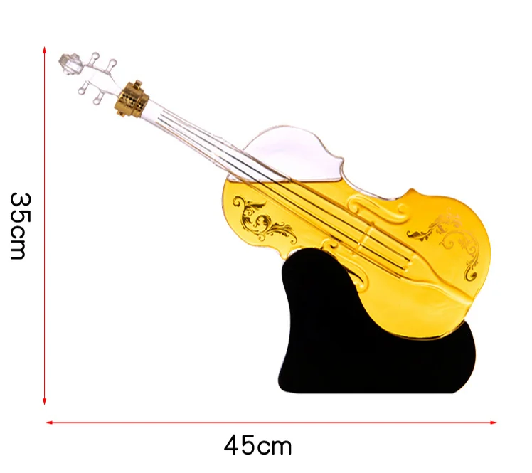 Винный Графин в форме скрипки бутылки для вина и алкоголя огнетушитель