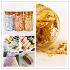 1 шт., декоративные хлопья из натурального золота, 2 г, 24 К золота