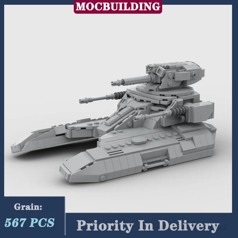 Модель танка MOC из фильма Космос конструктор сборка военный транспорт