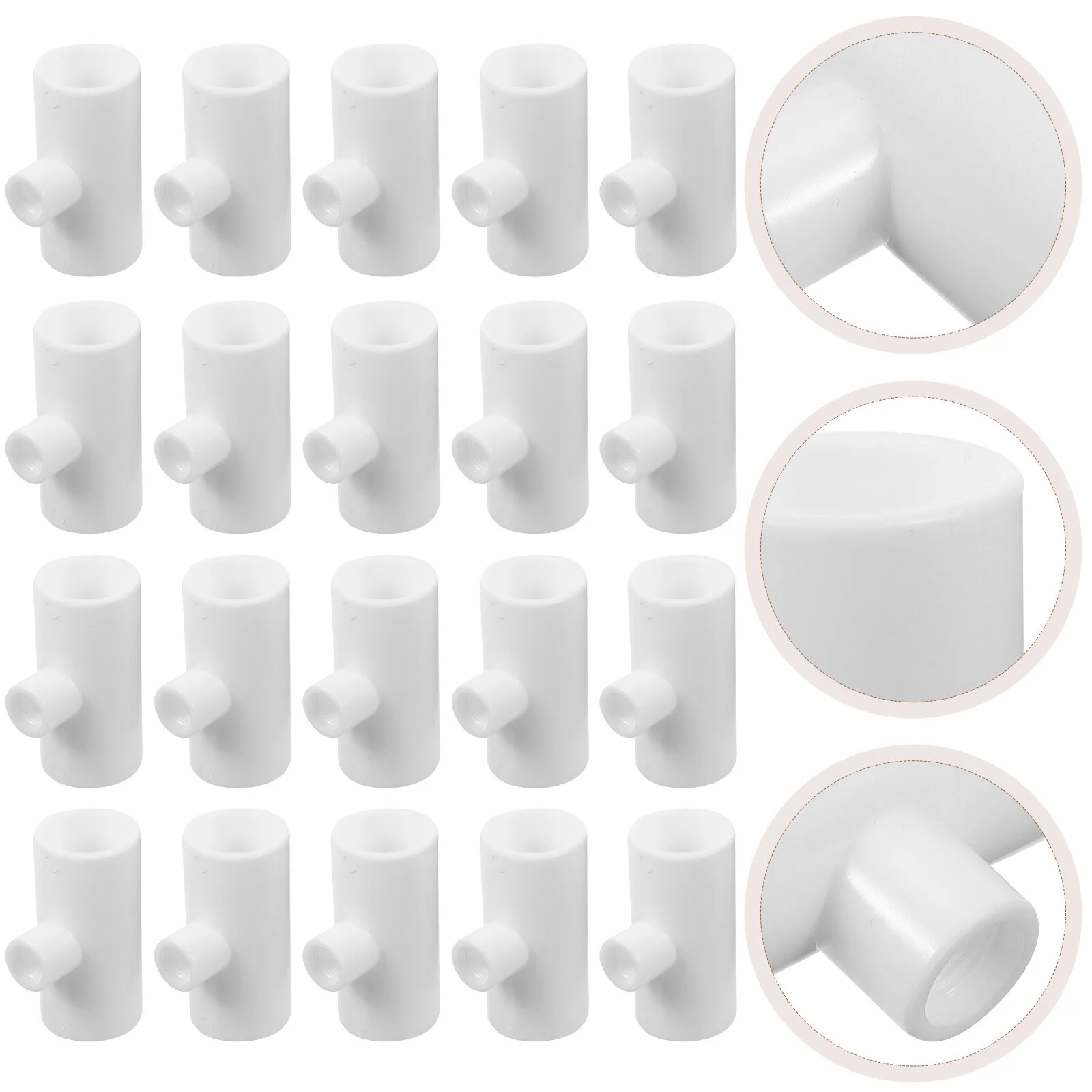 

Chicken Waterer Water Feeder Practical Pipes Chicken Drinker Parts Waterer Tees Reusable Dispenser Automatic System