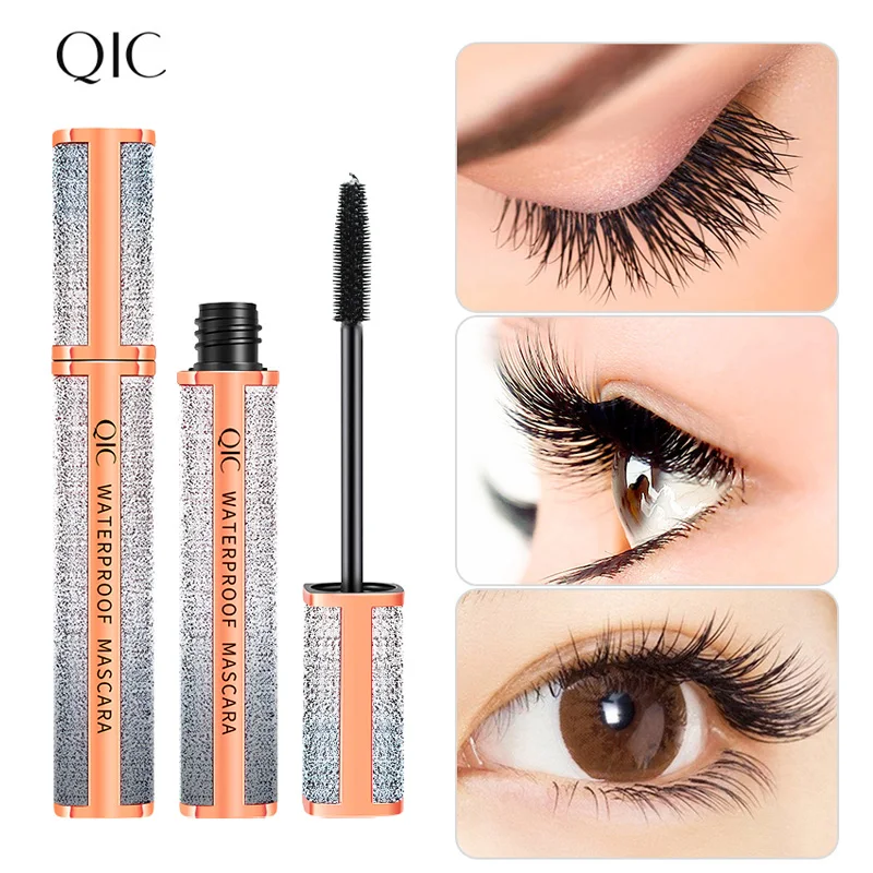 

QIC Starry Sky Shine 4D Mascara Eyelash Curling & Lengthening Black Mascara Eyes Cosmetics Eye Lash Thick Brush Lashes Makeup