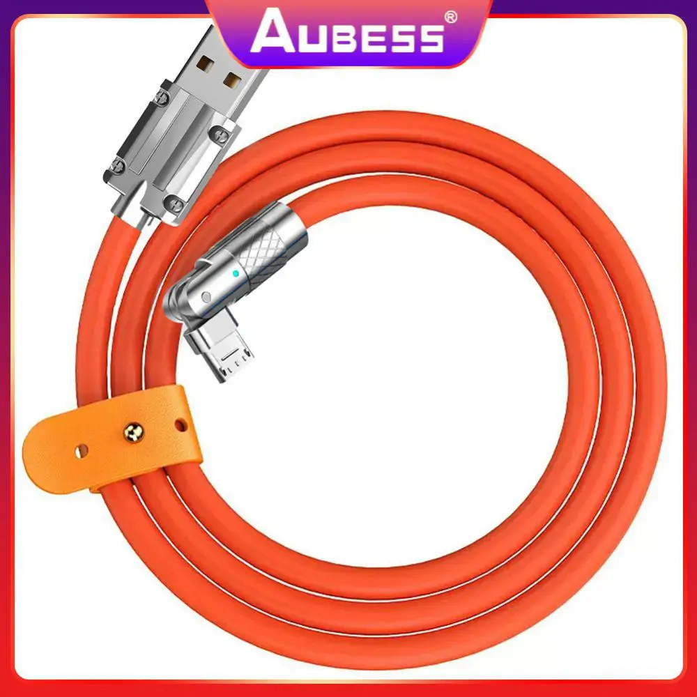 

Usb Cable Liquid Silicone Rubber Super Fast Charging Cable 180 Degree Rotating 120w 6a Mobile Phone Charger For Ipad Type-c