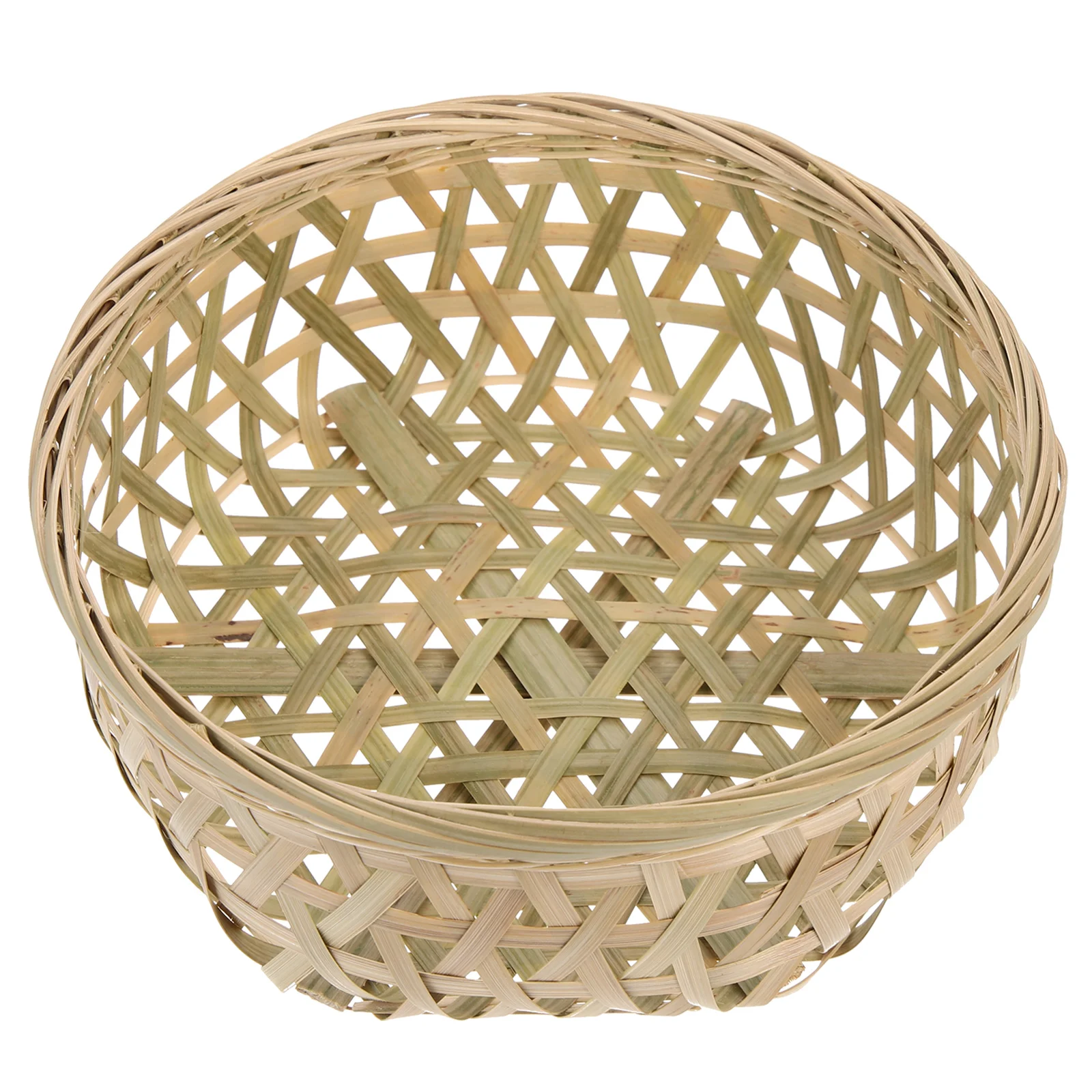 

Home Use Bamboo Basket Convenient Food Storage Basket Home Food Basket