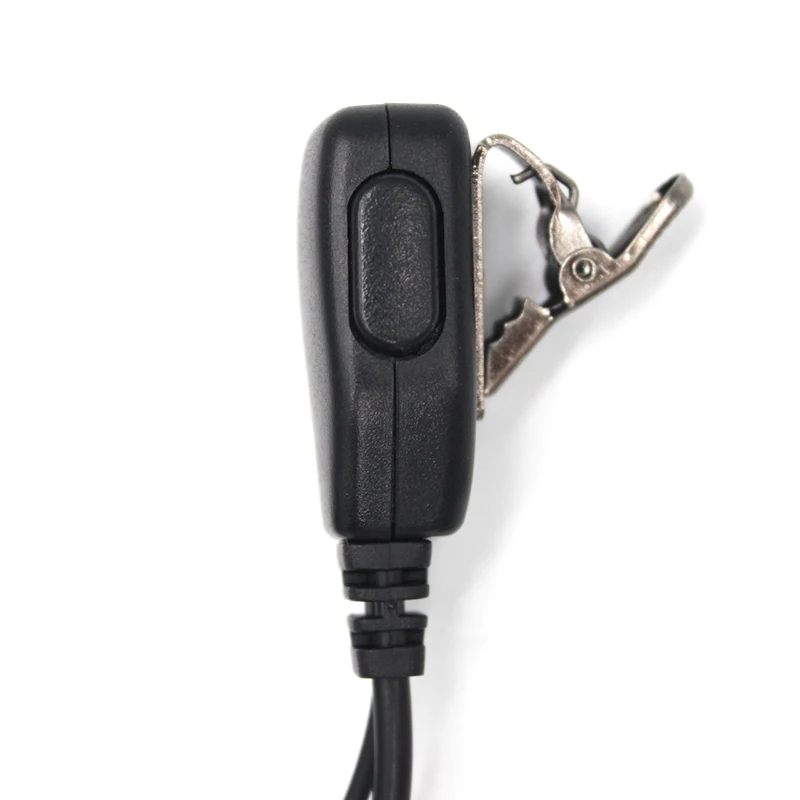 10PC 2 Pin Earpiece with PTT Mic K Type Plug Walkie Talkie Headset Intercom Headphone for Baofeng UV-5R UV 5R UV-5RE