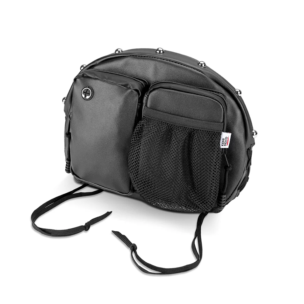 

Kemimoto Motorcycle Rider Backrest Organizer Kit Fit For Touring Softail Dyna Sportster Models 2009-2020 2021 2022 Organizer Bag