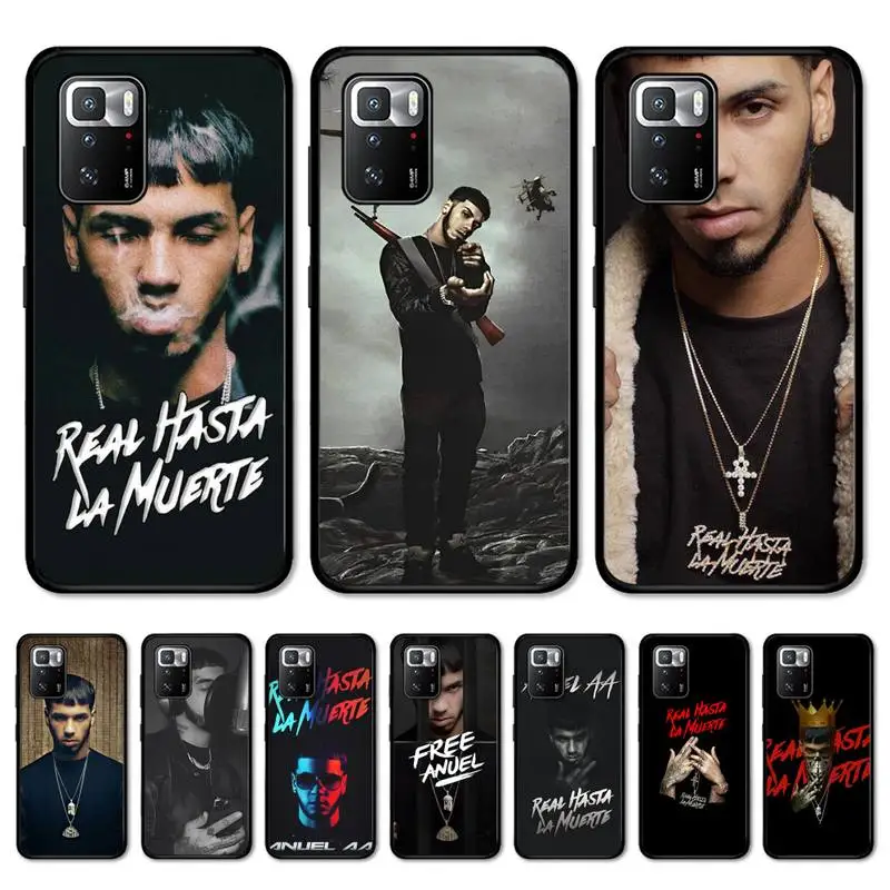 

Anuel AA Phone Case for Redmi 5 6 7 8 9 A 5plus K20 4X S2 GO 6 K30 pro