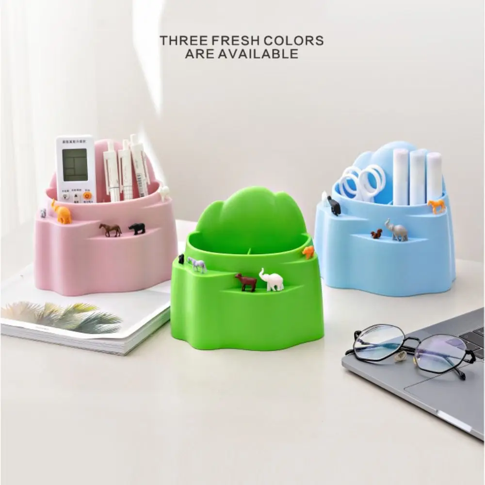 

Семейная настольная коробка для хранения канцелярских принадлежностей, офисный стол с держателем для ручек и закладок, органайзер для косметики, канцелярские принадлежности