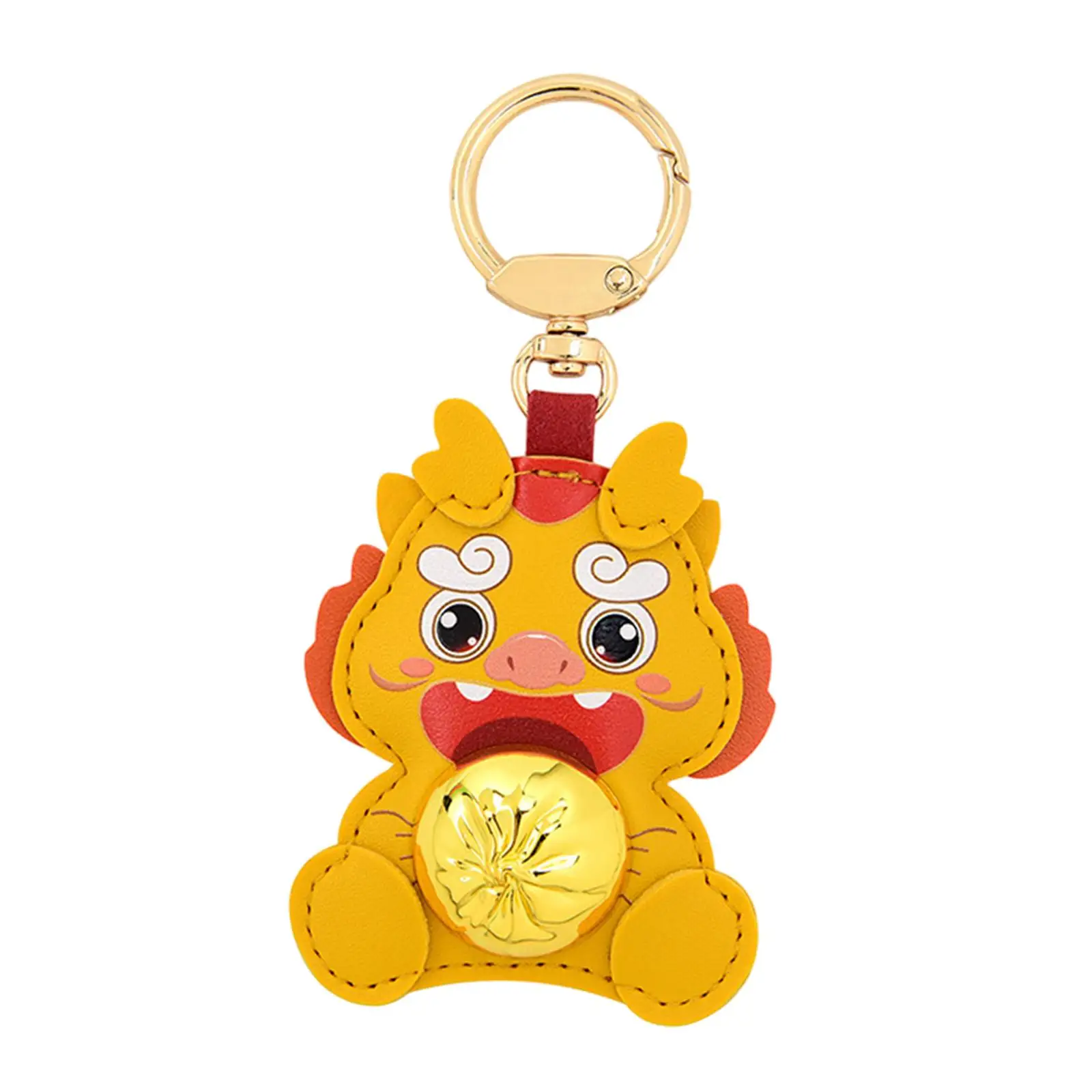 Брелок с китайским лунным Новым годом и драконом 2024 весенний фестиваль для