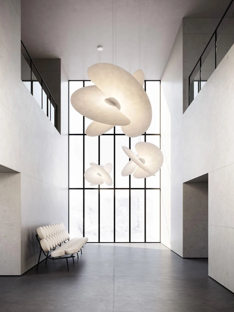 

Chandelier Duplex Stair Light Creative Personality Art Exhibition Hall Modeling Lamp Designer Simple Modern Lamp