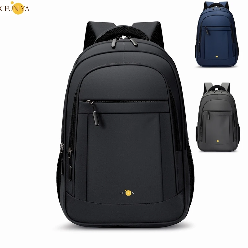 

CFUN YA 2023 Fashion Men's Backpack Travel 15.6 17 Laptop Bag Anti-Theft Computer Backpack Junior High School Student Schoolbag