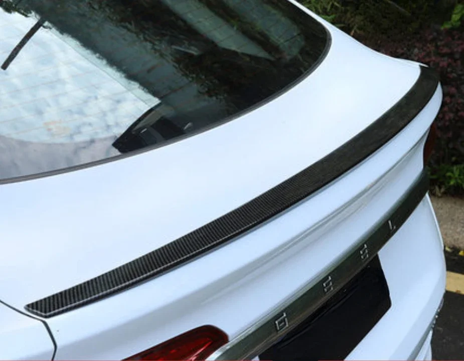 

Для Geely Tugella Xingyue FY11 2019 2020 2021, АБС-пластик, ковка из углеродного волокна, задний багажник, крыло, хвост, комплект кузова автомобиля, аксессуары