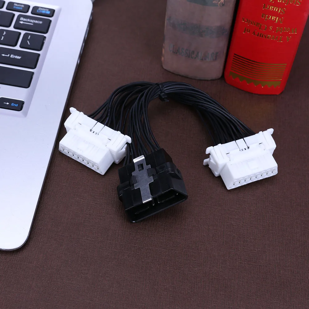 OBD 2 16-контактный разветвительный кабель от 1 до для автомобильного