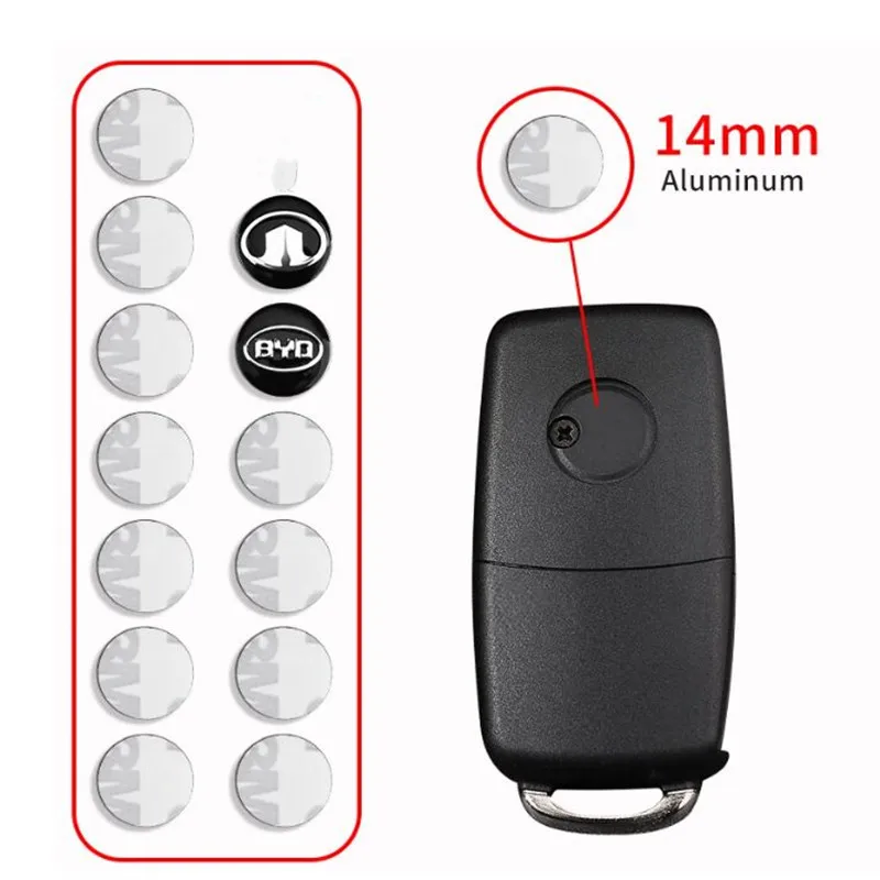 Металлическая Эмблема-эмблема для Opel, Fiat, Audi, Seat, Skoda, Ford, Toyota, VW, Peugeot, Kia, для Hyundai, Peugeot, 5 шт., 14 мм Металлическая Эмблема-эмблема для Opel, Fiat, Audi, Seat, Skoda, Ford, Toyota, VW, Peugeot, Kia, для Hyundai, Peugeot, 5 шт., 14 мм