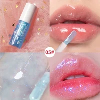 pnf pearlescent lip glaze mini moisturizing moisturizing glass lip gloss with fine shimmering water gloss transparent lip gloss