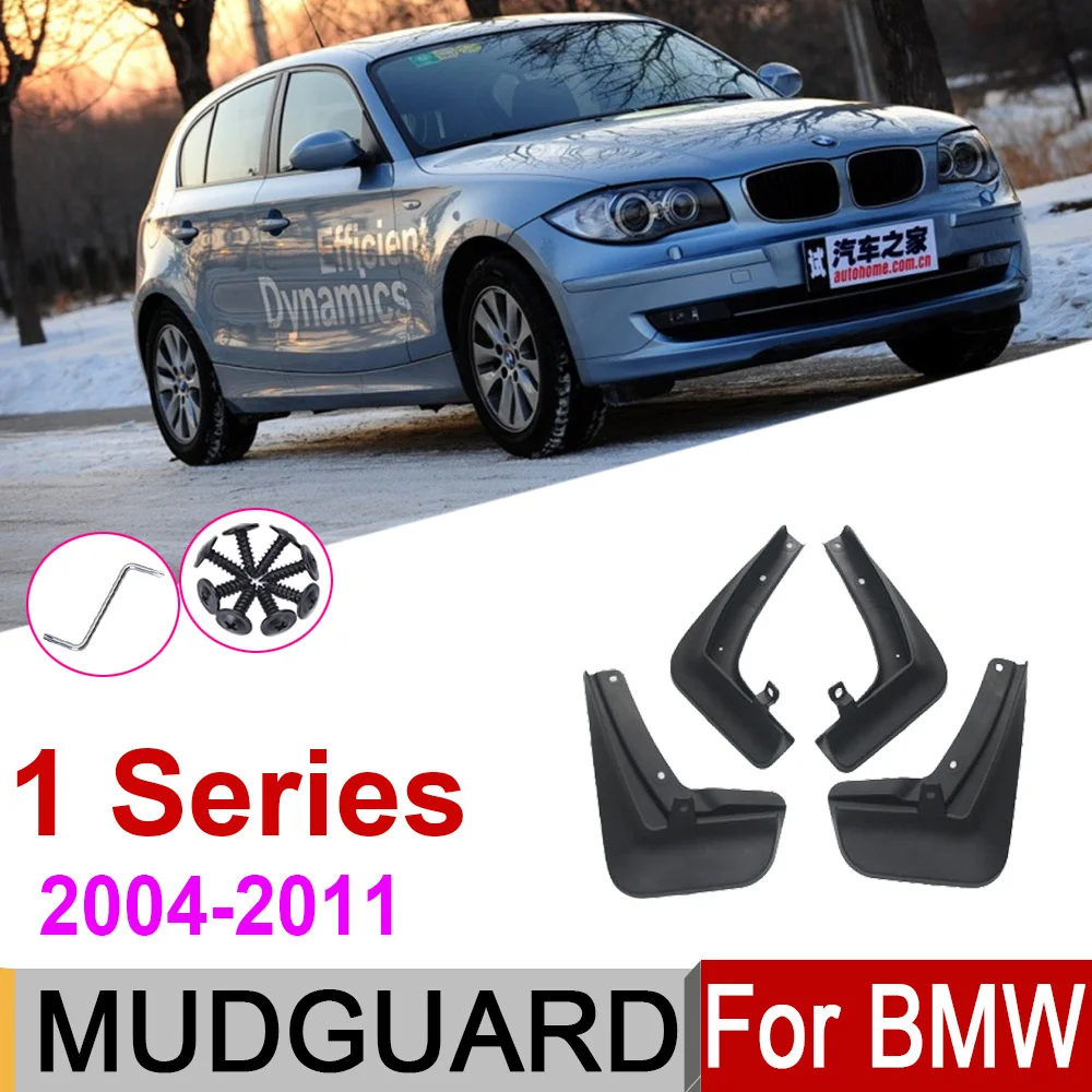 

Car Mudflap For BMW 1 Series E81 E87 2011~2004 Fender Guard Splash Flaps Mudguards Accessories 2010 2009 Auto Replacement Parts