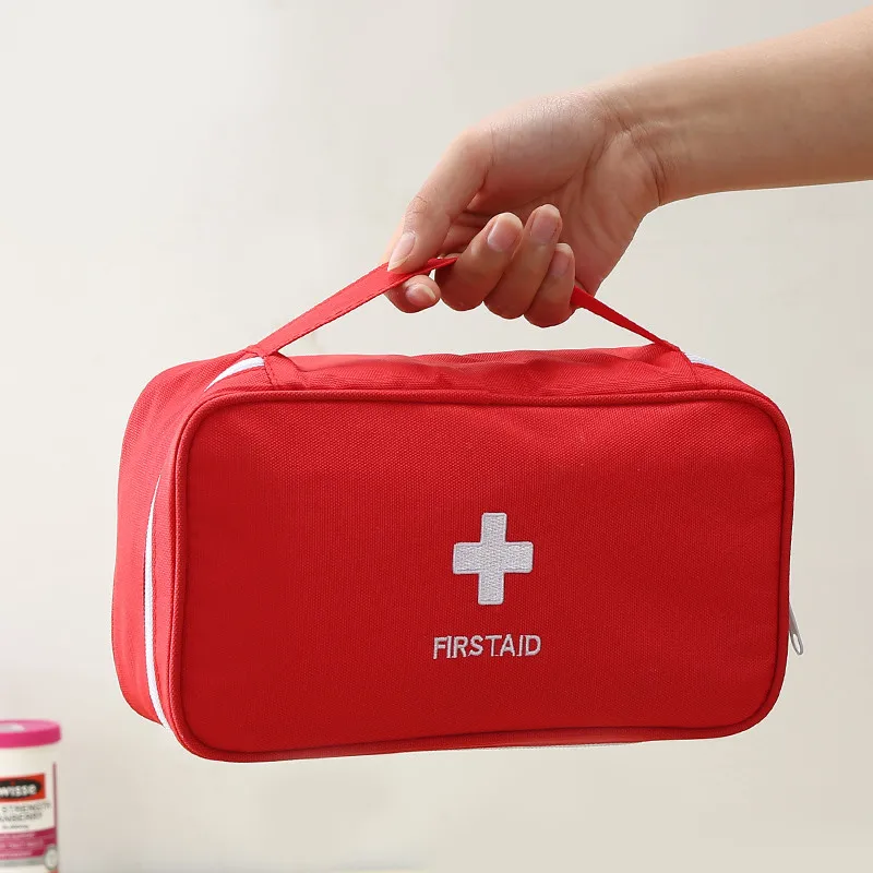 

Large Capacity Empty Treatment Medical Bag First Aid Kits Home Office School Outdoor Camping Traveling Rescue Emergency Use